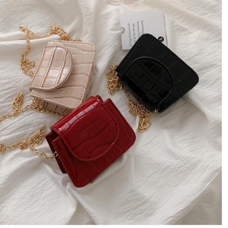 Tas Selempang ALIYA Croco | Tas wanita | SlingBag Murah