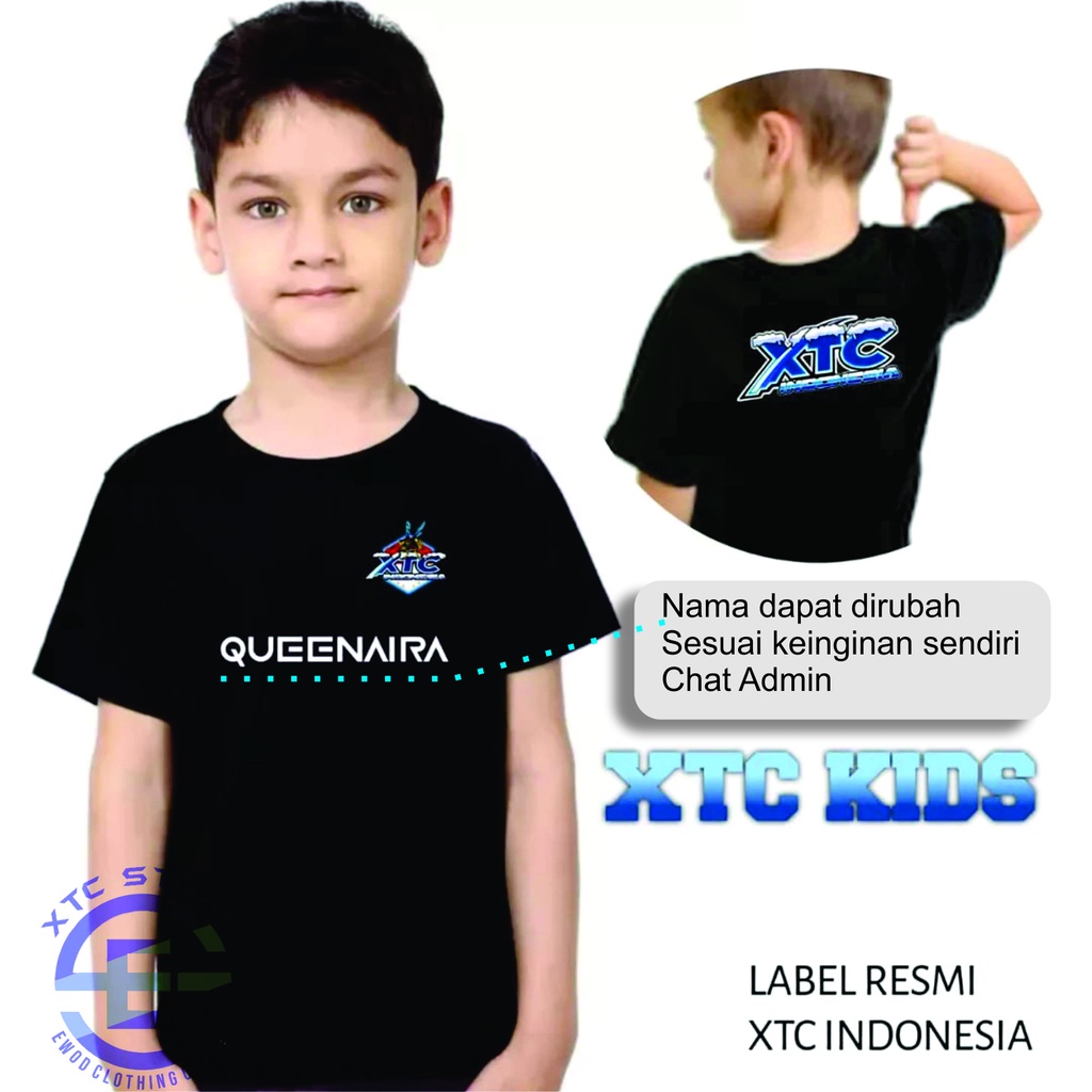 Kaos XTC KIDS INDONESIA 15 Pusat Original Berlabel XTC   Barcode 100% cotton baju jaket hoodie pusat