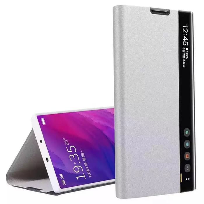 Xiaomi CC 9 Pro Case Clear Cover Digital Standing Auto Lock Book Cover