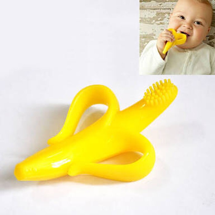 Toothbrush Banana/ Gigitan Bayi