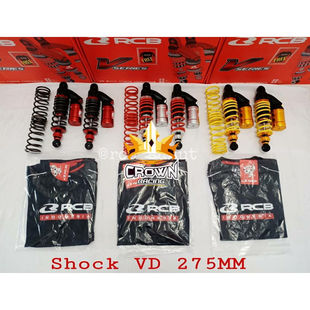 Shock RCB VD Series Click Rebound 275mm Jupiter Z / Vega R / F1ZR