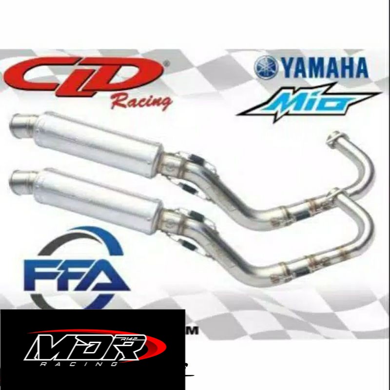 Knalpot CLD Racing Yamaha Mio Nouvo New FFA