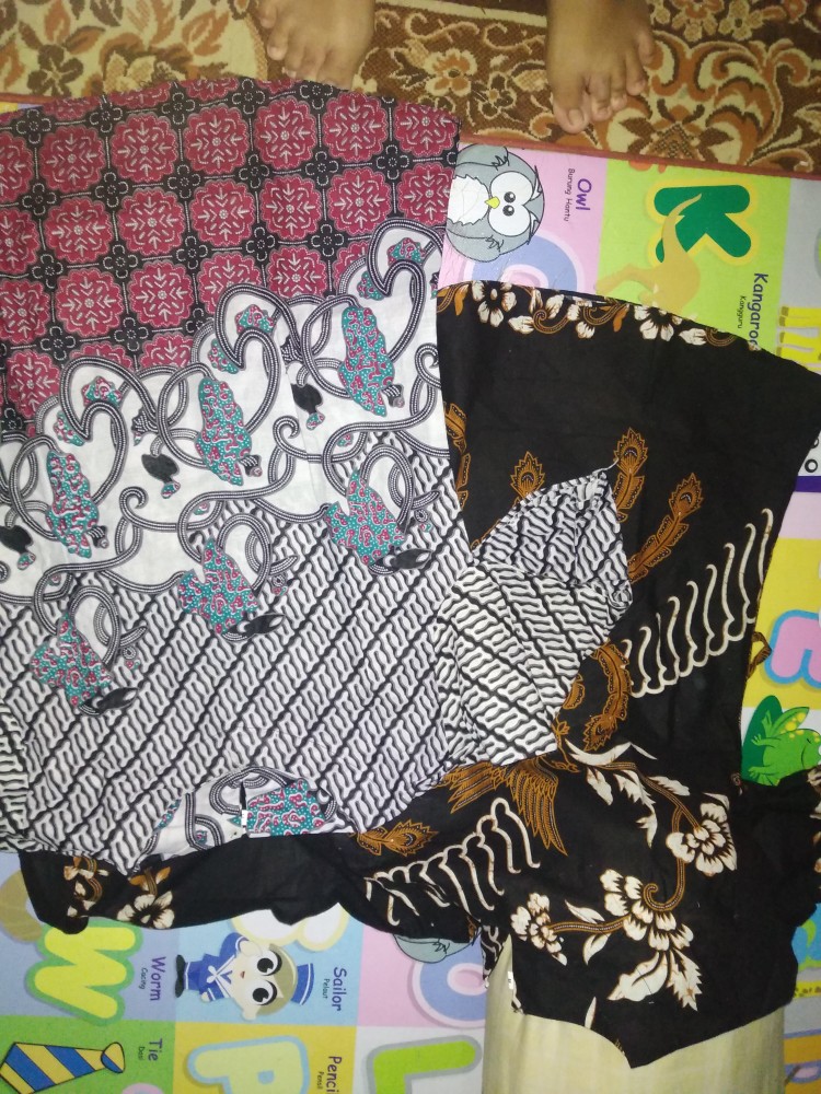 Atasan Batik Dolby Dolbi Dobby Doby Tenun Sutra Tulis Halus Katun Atbm Baron ,sarombit Atasan