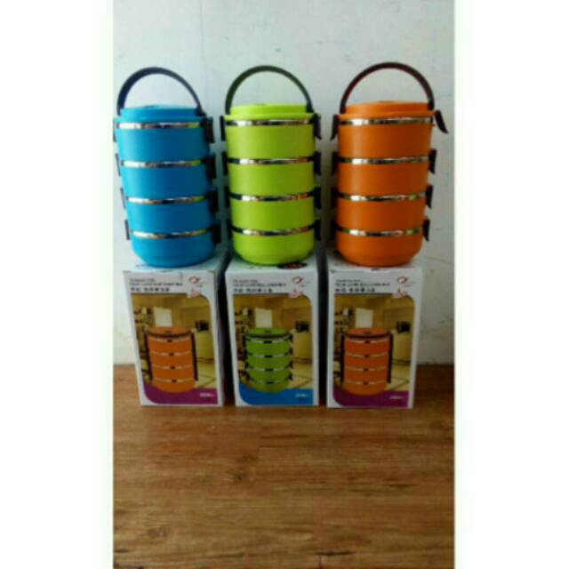 Rantang stainless 4 susun