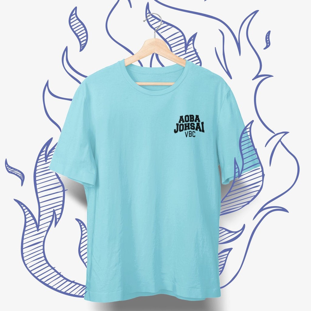 Tshirt Aoba Josai Casual Anime Manga Premium Unisex