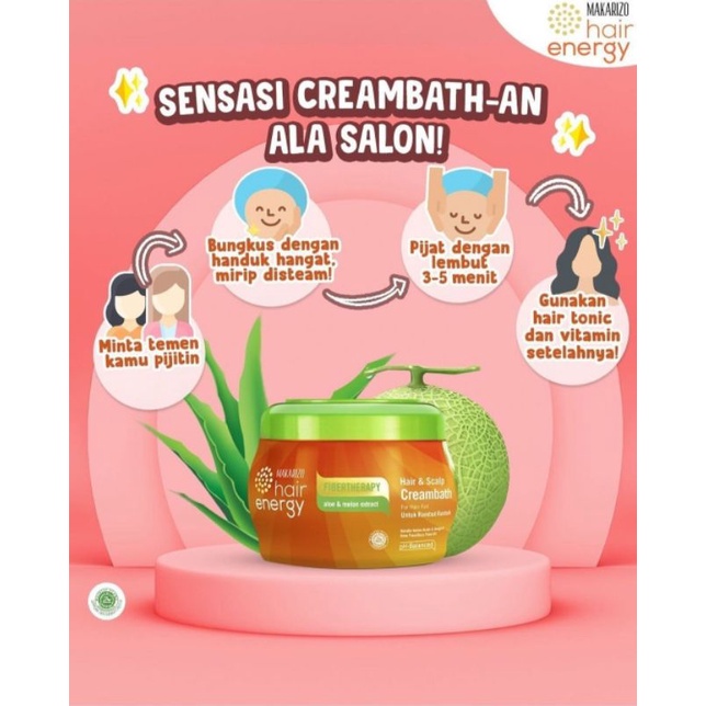 ☀️cahaya acc☀️MAKARIZO hair  aloe&amp;melon extract