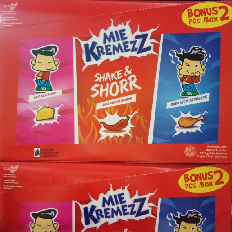 

Mie Kremezz Shake & Shorr Box