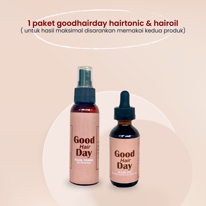 Jual GOODHAIRDAY- HAIR TONIC & HAIR OIL | Shopee Indonesia