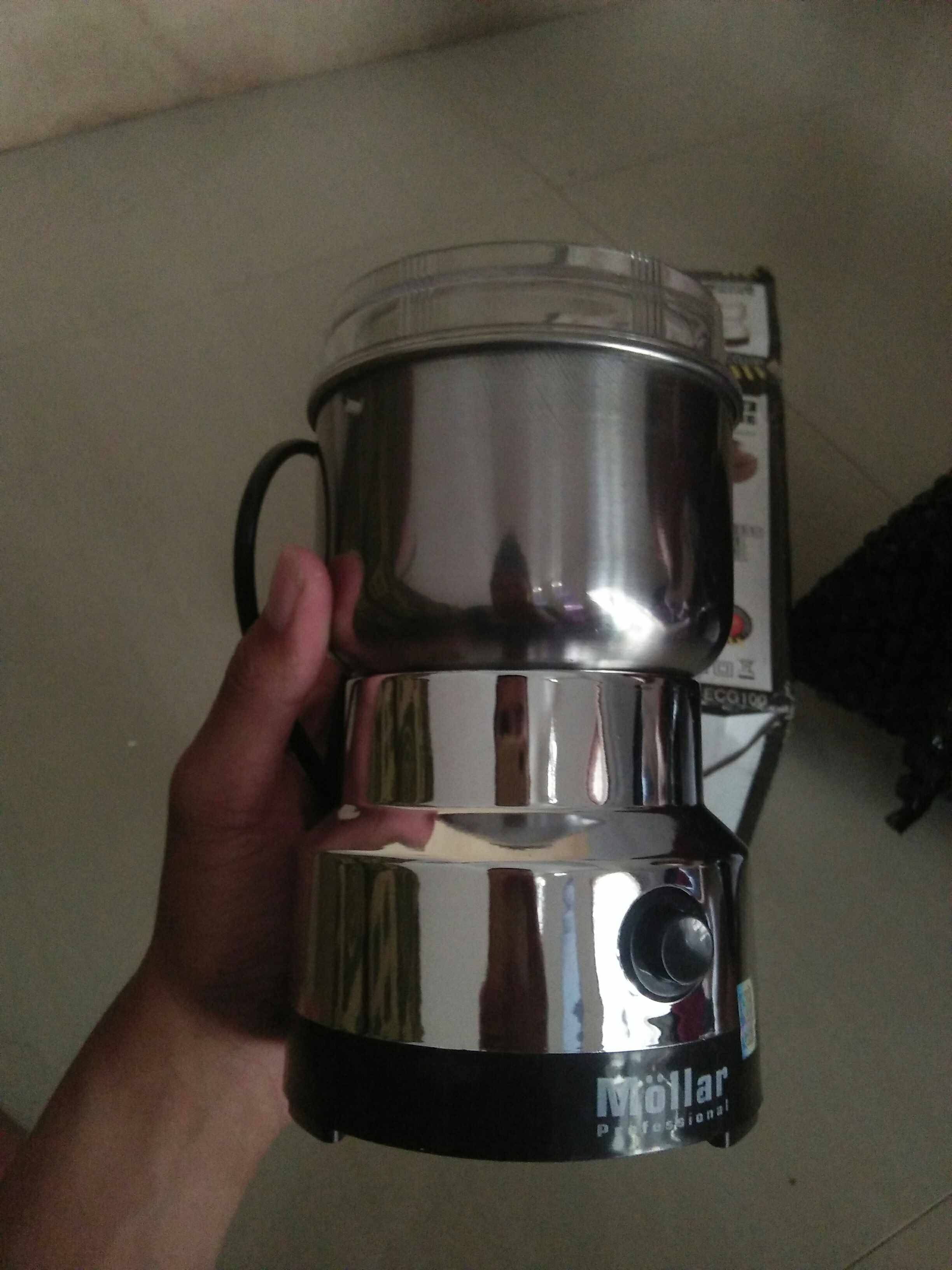 Mollar Mini Coffee Grinder Gilingan Kopi Listrik - Blender Bumbu Dapur