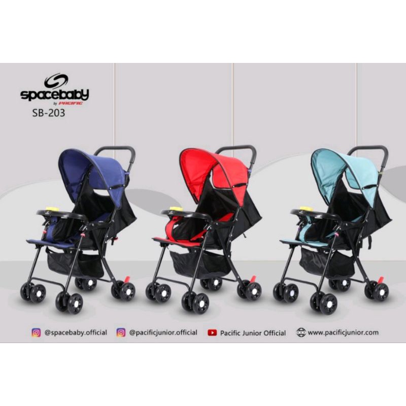 Baby Stroller Space Baby SB 204 203 208 Kereta Dorong Bayi