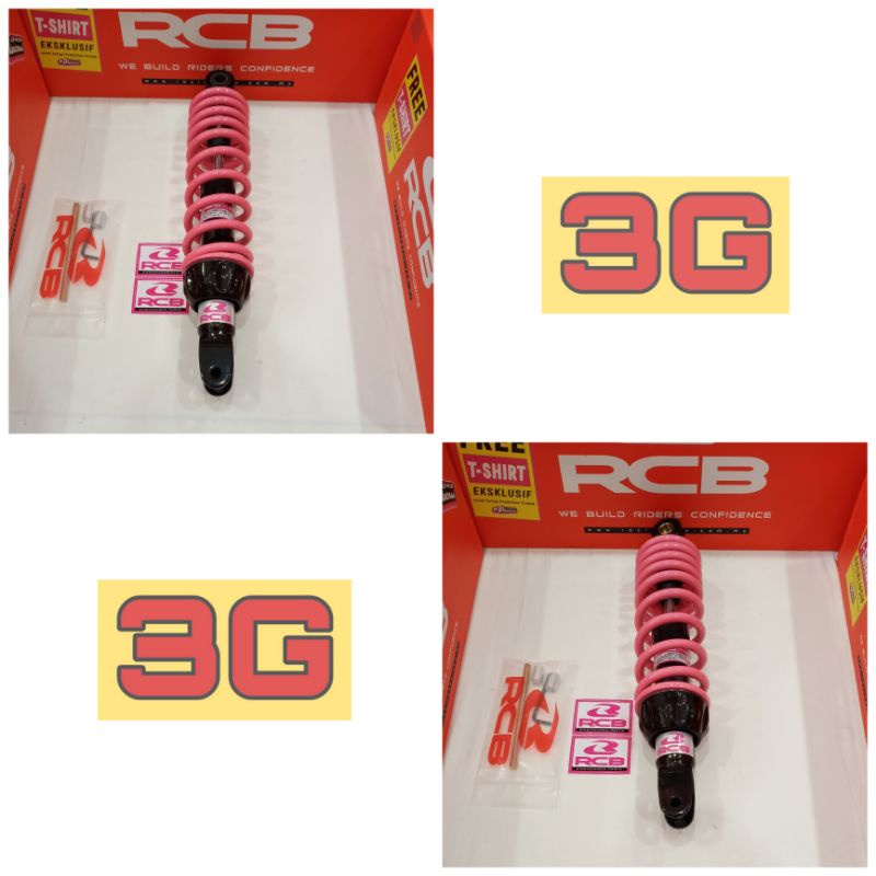 MONOSHOCK A2 PINK SERIES RCB+FREE KARET HANDLE LG 77 RCB