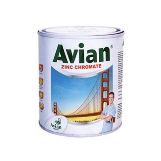 Avian Zinch Chromate/ Cat dasar besi/ Cat anti karat 1kg