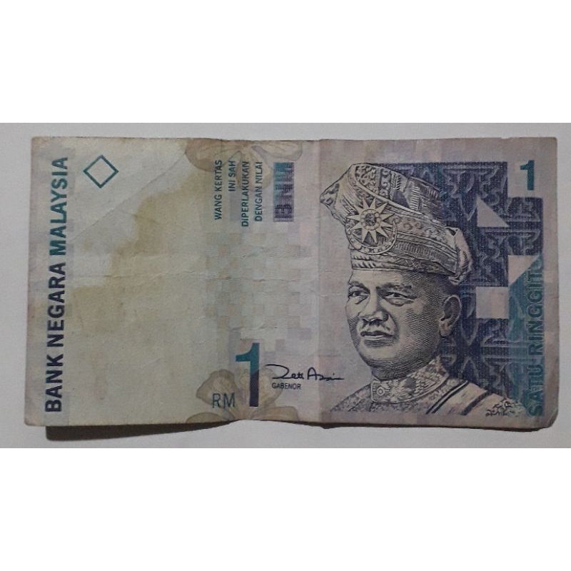 Uang Kuno 1 Ringgit Malaysia/ Uang Satu Ringgit Malaysia