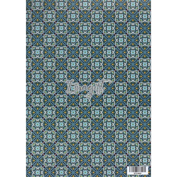 ( 5 Lembar ) KERTAS KADO VL CLASSIC AESTHATIC - GIFT WRAPPING PAPER BATIK VINTAGE COLORS