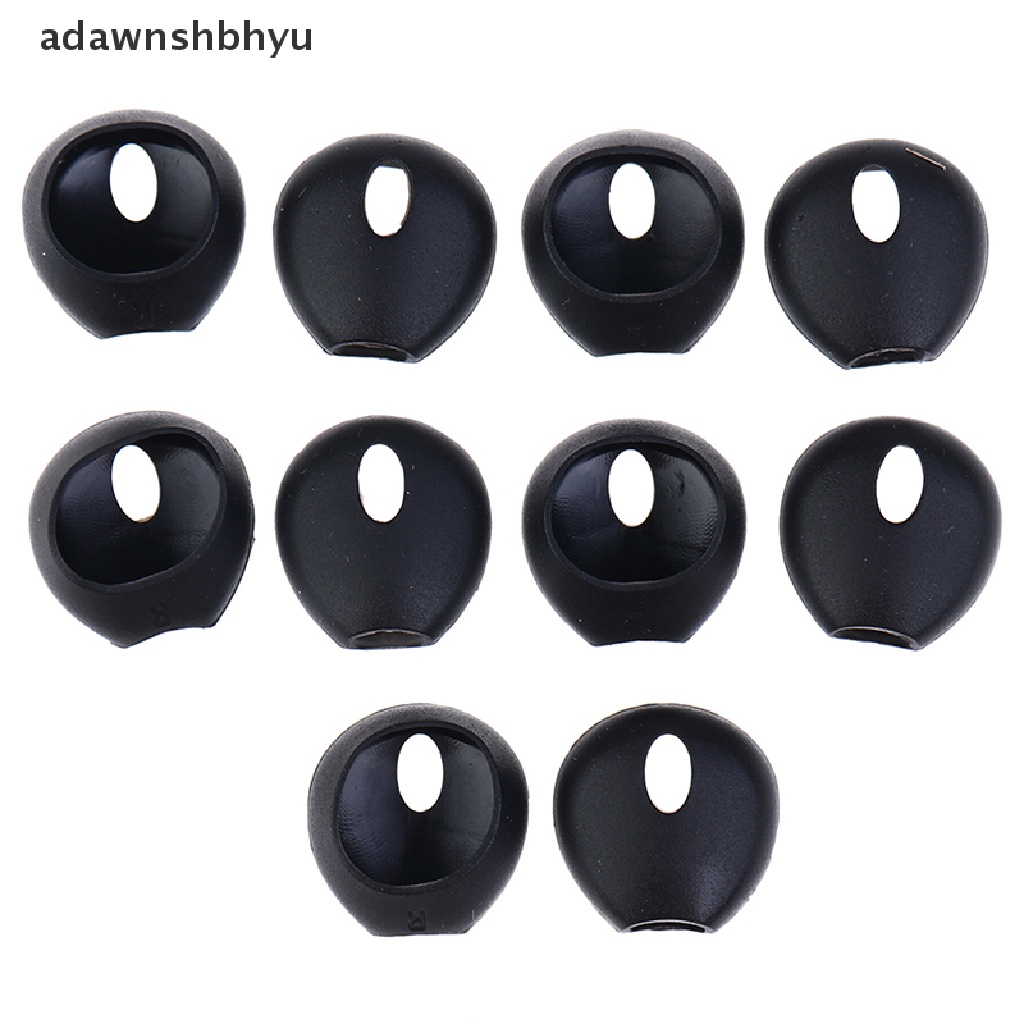 Adawnshbhyu 5pasang Universal Earphone Case Cover Silikon Anti Slip Karet Lembut Earbud Caps