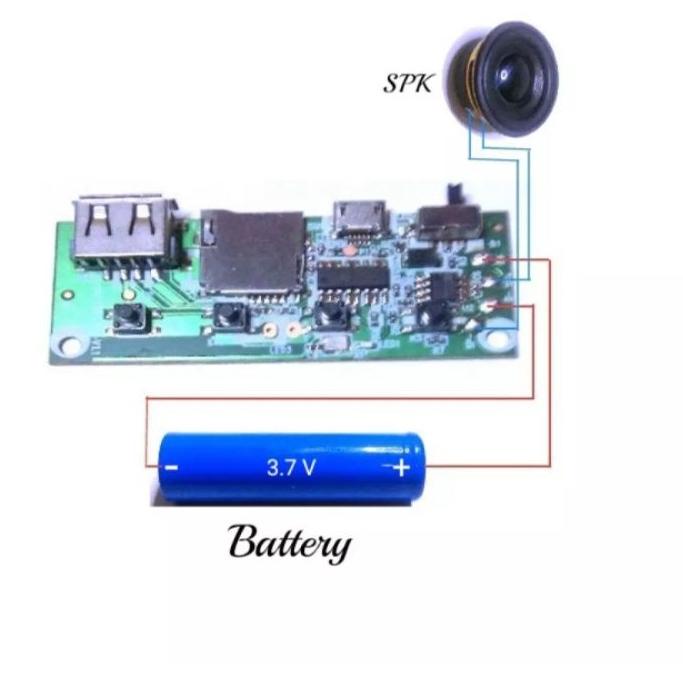 Kit modul mp3 bluetooth + fm radio/pcb drive speaker bluetooth/modul spiker/mesin modul blutut/kit m