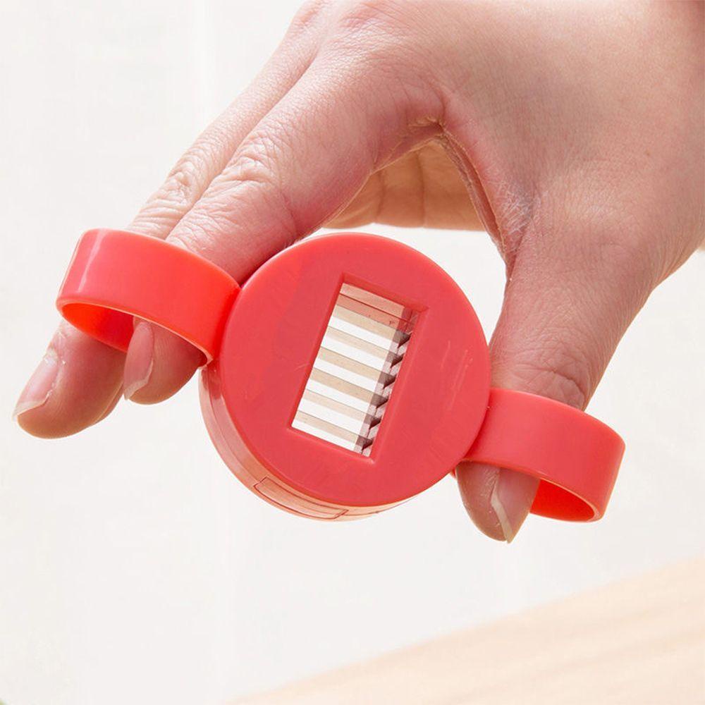 [Elegan] French Bean Slicer Pemotong Peralatan Makan Gadget Masak Helper Stainless Steel