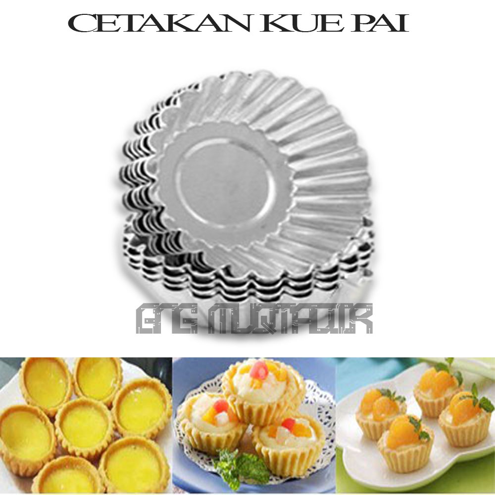 20 pcs cetakan kue pie susu / kue pie buah / kue pie bergelombang