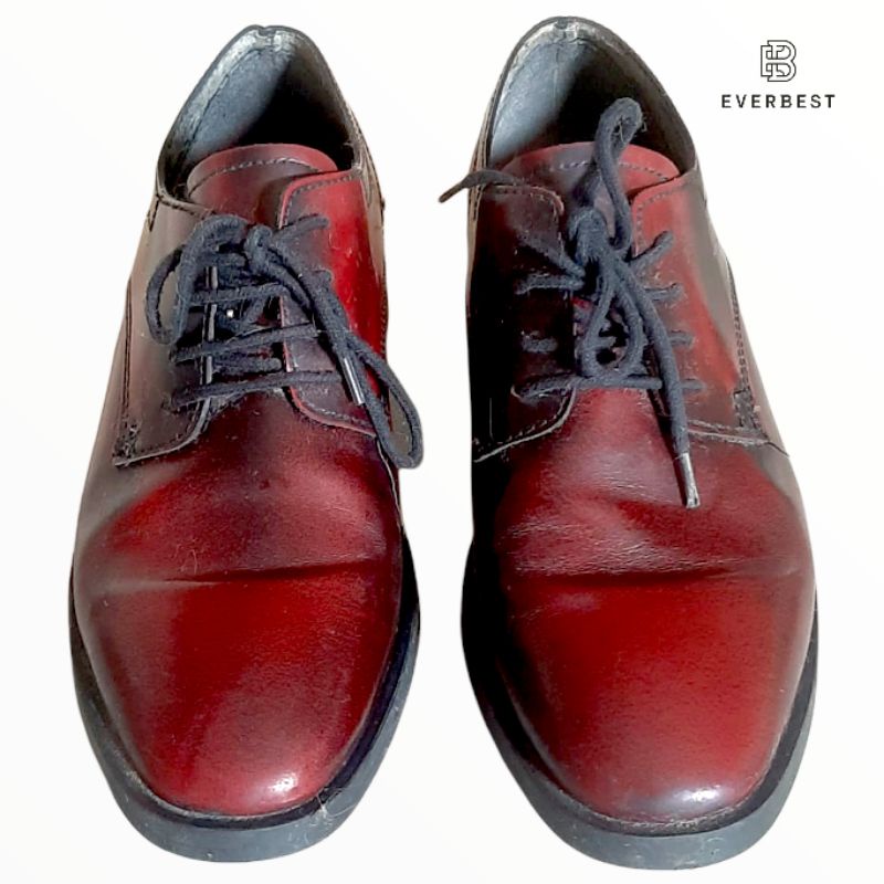 Everbest Women Lace-Up Oxford Leather Shoes