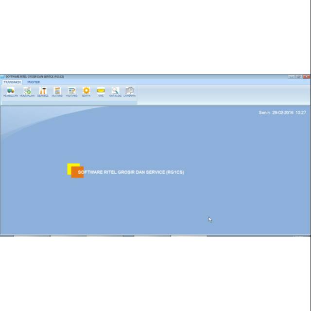 Software Toko Retail Grosir dan Service RG1CS