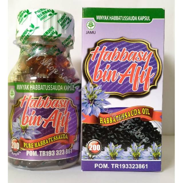 

Habbasy habasi habbasyi habatusauda oil pondok herbal bin afif 200kpl