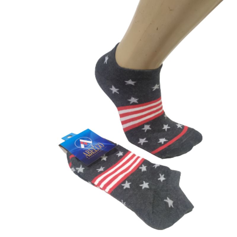 kaos kaki pendek motif Bintang catton spandex premium || kaos kaki pendek motif bintang pria wanita || kaos kaki motif dewasa || mk motif Bintang