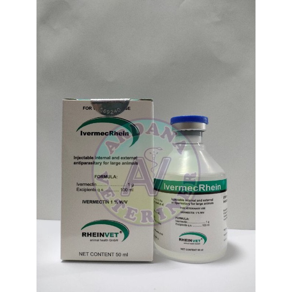 Obat Hewan IvermecRhein 50ml