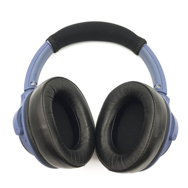 Bt Premium Ear Cushion Bantalan Telinga Sleeves Earpads forATH-SR30BT WS660BT, MSR7 MSR7b Pengganti Earpad Headphone