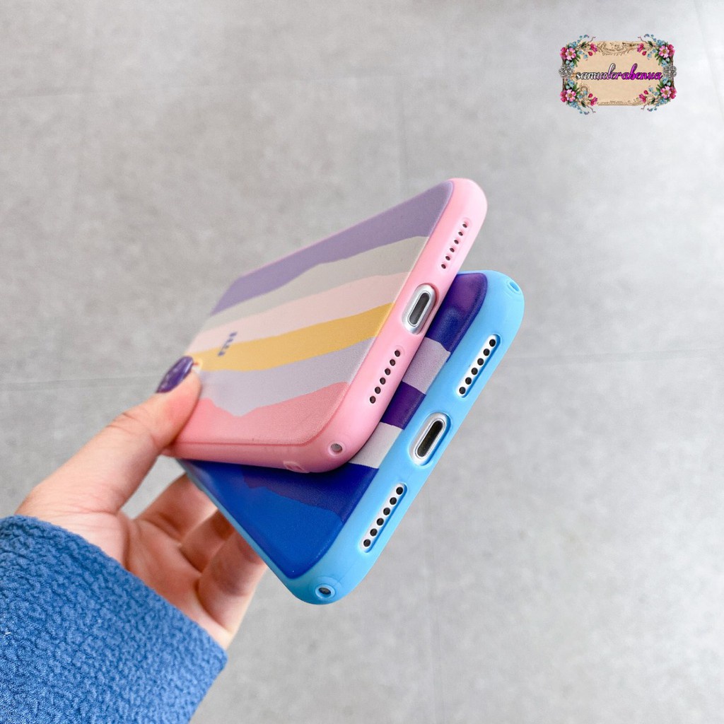 SS046 CASE RAINBOW XIAOMI REDMI NOTE 4 4X 5A 5 6 7 8 9 PRO PRIME 9T POCO M3 SB3145