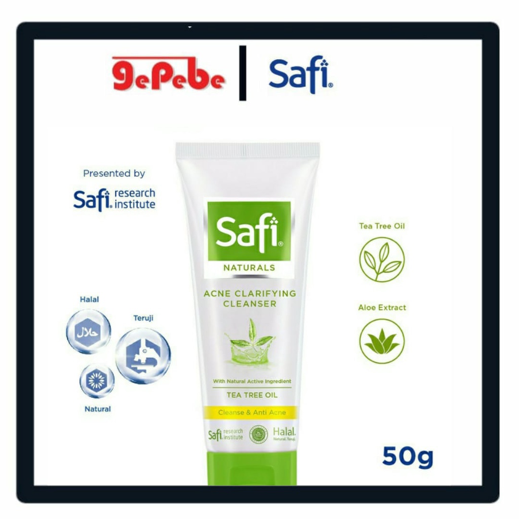 SAFI Naturals Acne Clarifying Cleanser 50gr