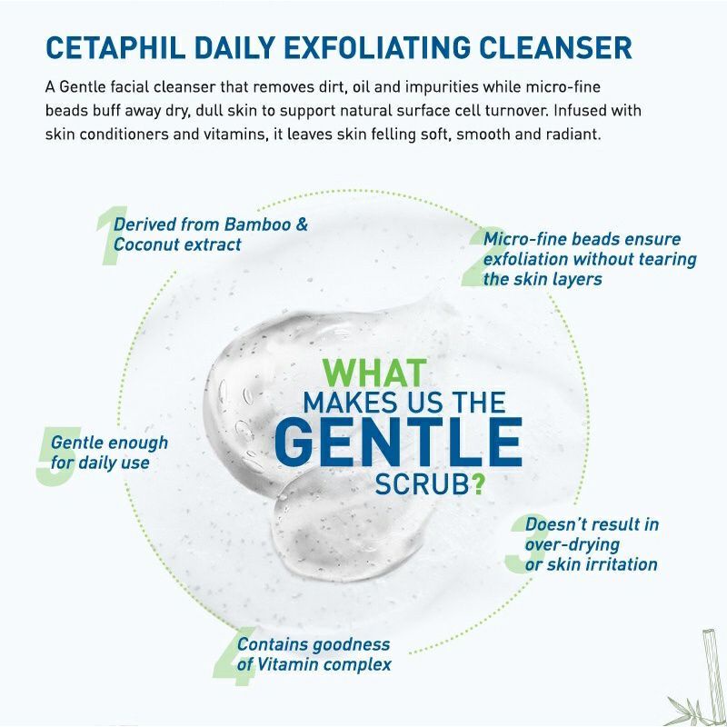 Cetaphil Daily Exfoliating Cleanser 178ML