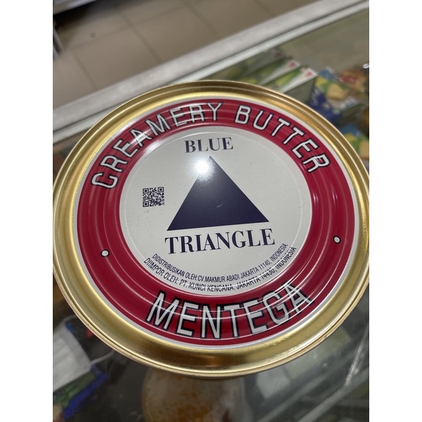 Creamery Butter Blue Triangle 2KG / mentega / margarin / margarine / butter / segitiga biru kaleng