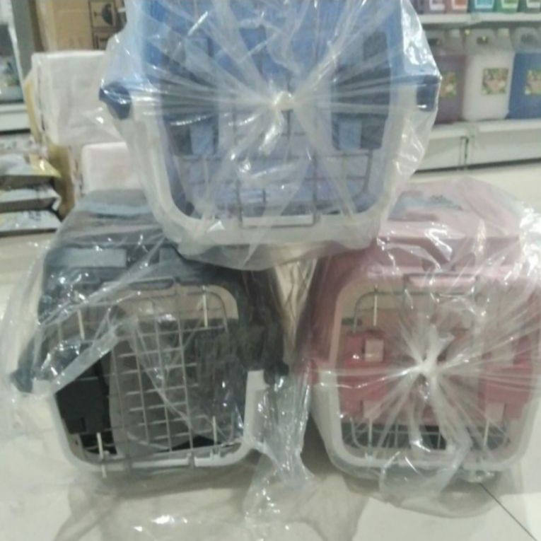 kandang kucing &amp; anjing canel box pet carrier - pet cargo dayang