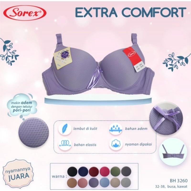 Sorex Bra Extra Comfort (3260) BH Busa Setara Cup B