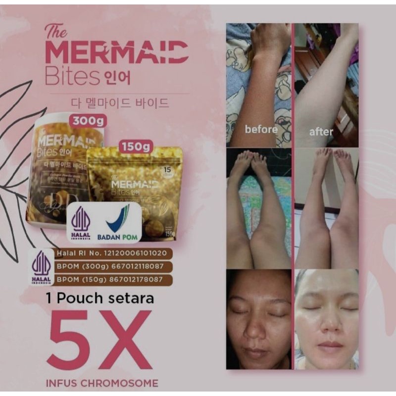 MARINE COLLAGEN DD CHROMOSOME JAR (BPOM HALAL MUI) by The Mermaid Beauty