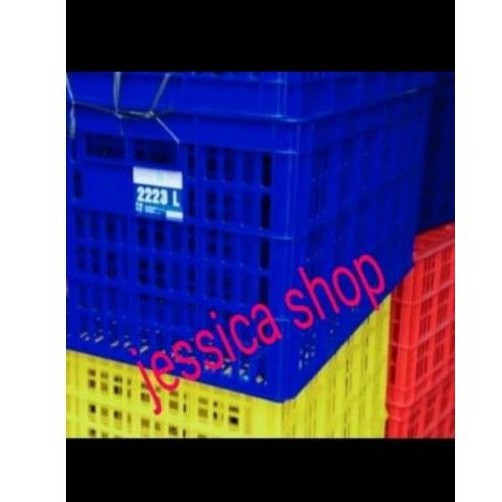 KONTAINER SERBAGUNA / KERANJANG CONTAINER INDUSTRI GREEN LEAF 2223 L