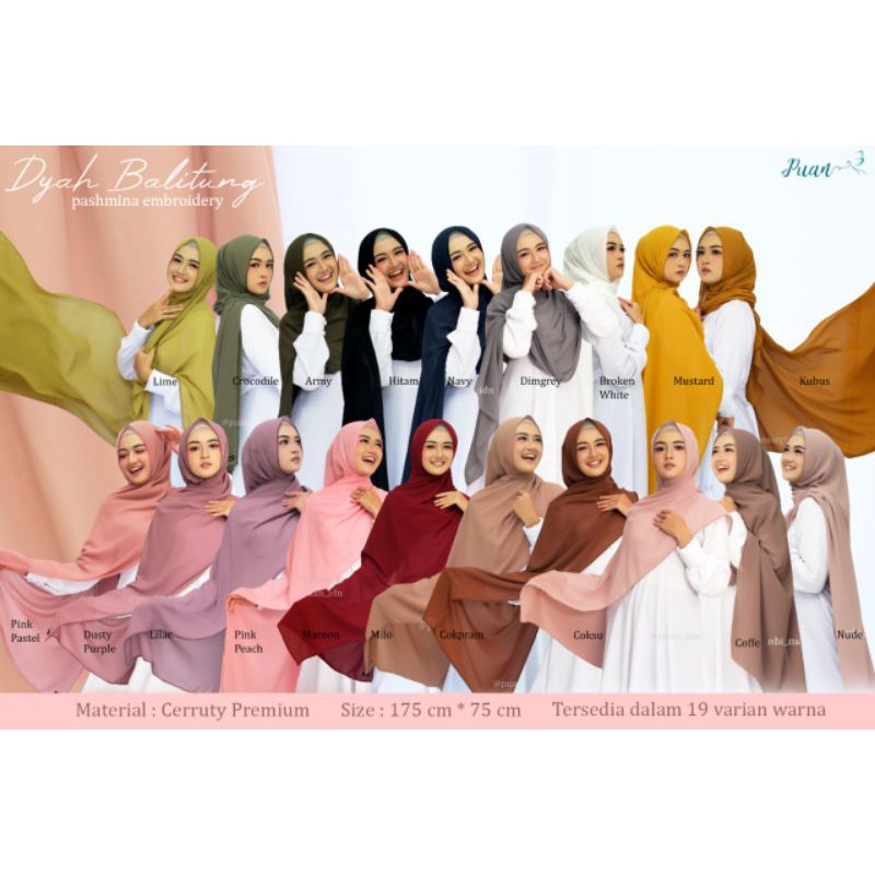 pashmina Dyah balitung by Puan