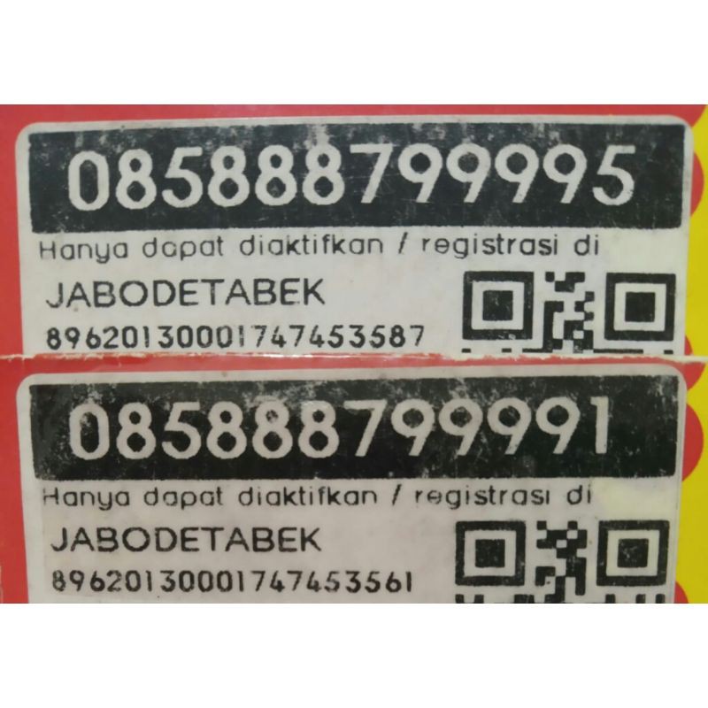 nomor cantik indosat triple kwartet 888 9999