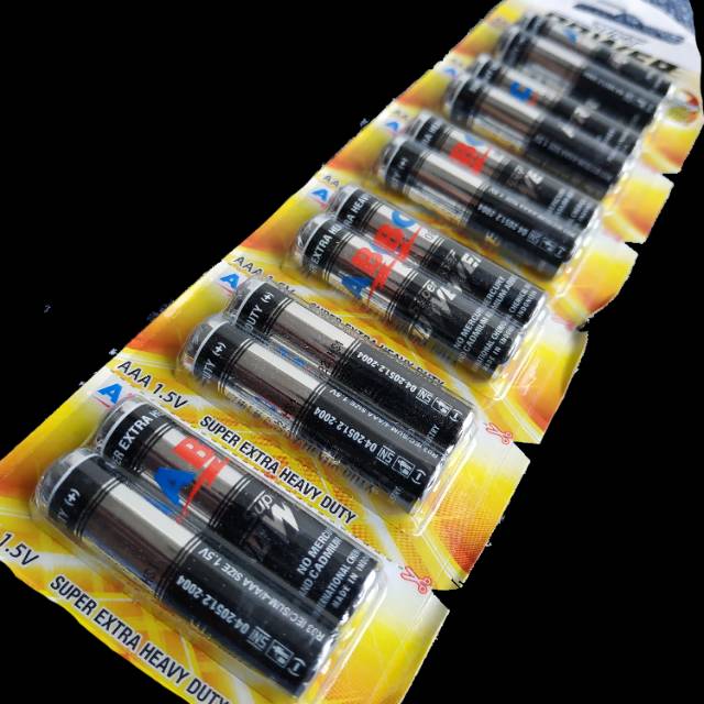 baterai ABC AAA super power 12pcs / Battery AAA Super Power