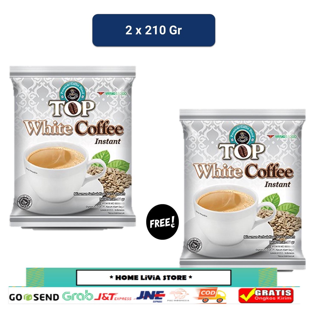

Top White Coffee 210 gr (Buy 2 get 1 Free)