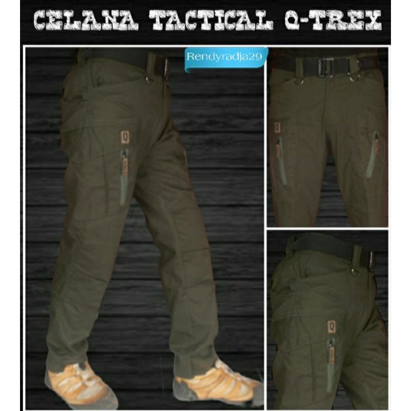 CELANA TACTIKAL PANJANG Q TREX premium series