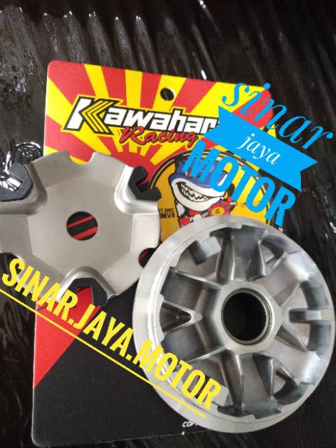 Pully drive kawahara racing honda beat scopy   bukan gf cld sps 13.5 puli cvt rumah roller dragbike