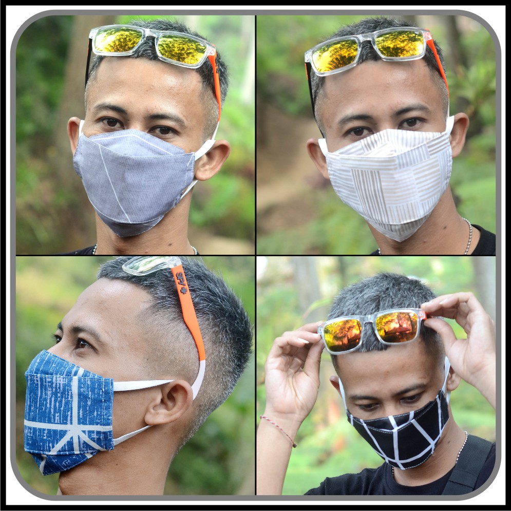 MASKER KAIN 4 PLY EVO EARLOOP KOREAN STYLE / BISA DIISI TISU