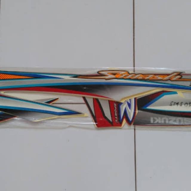 Striping Suzuki smash lama silver