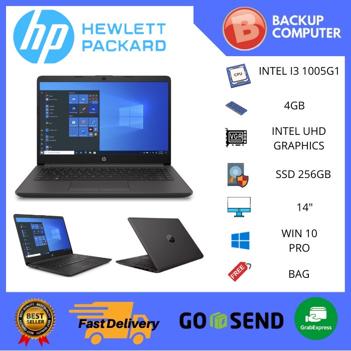 LAPTOP HP 240 G8-K7PA i3-1005G1 / 4GB / 256GB SSD / W10Pro