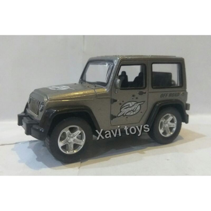 Miniatur MOBIL KATANA WARNA ABU PANJANG 9CM