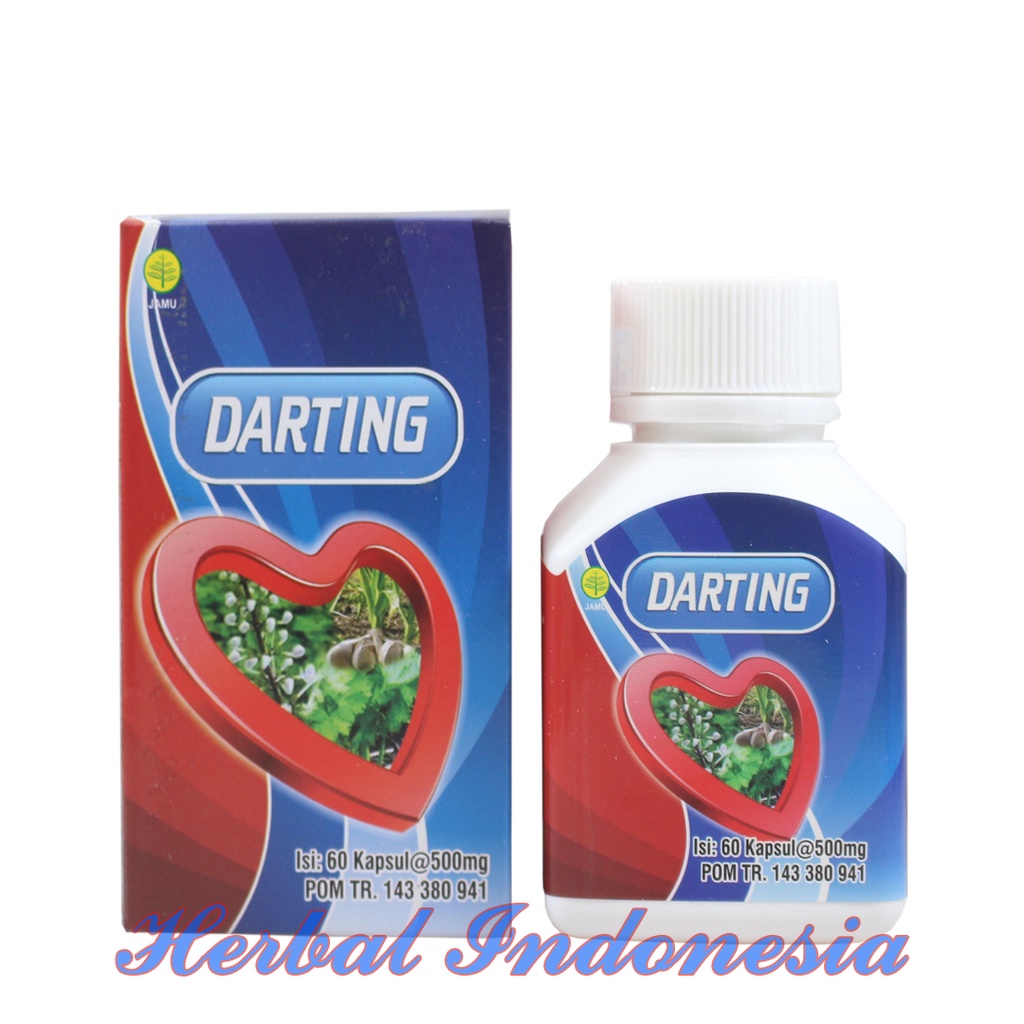 Kapsul Darting Obat Herbal Hipertensi Darah Tinggi