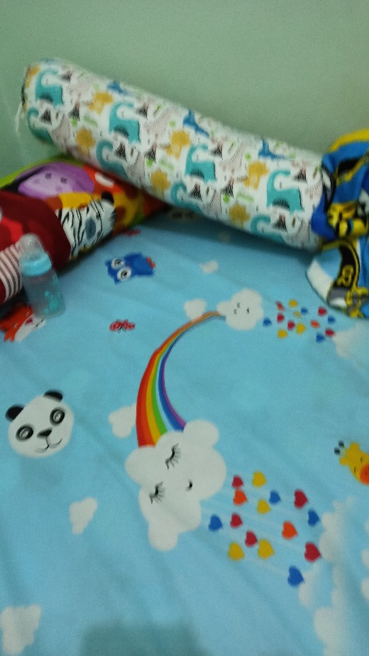 Guling Anak Polos Restking D18x65 Cm