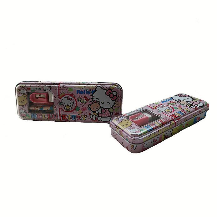 

kotak pensil anak sekolah - kotak pensil set karakter hello kitty sry77