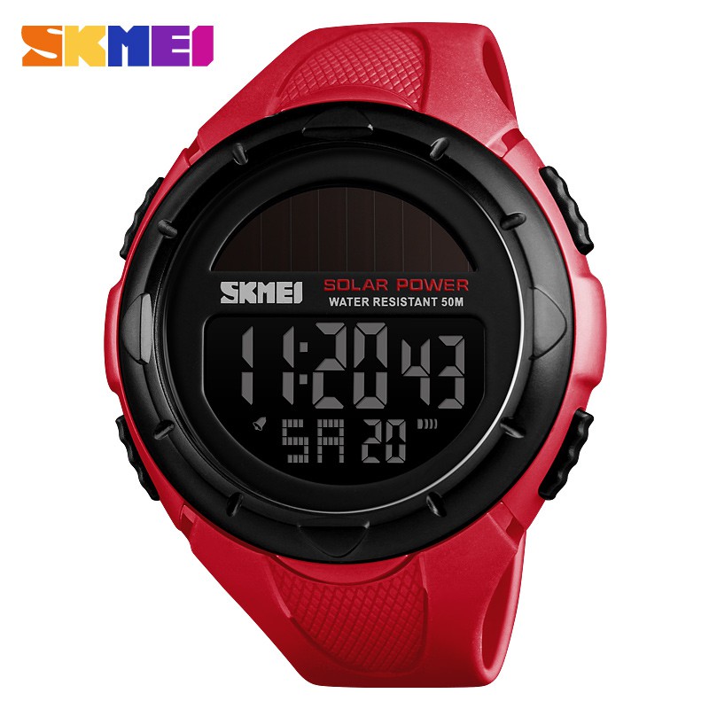 SKMEI 1405 Jam Tangan Pria Digital Solar Anti Air WATCHKITE WKOS